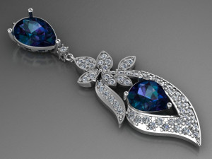 womens pendant 3D Model