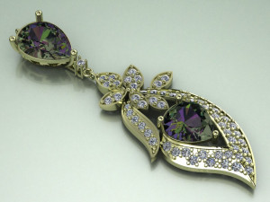 womens pendant 3D Model