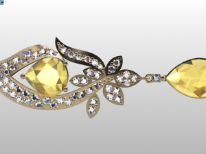 womens pendant 3D Model