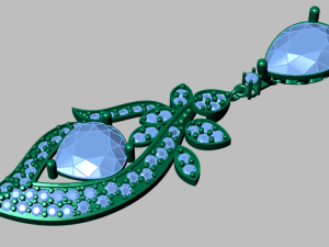 womens pendant 3D Model