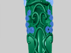 bague solitaire Modèle 3D