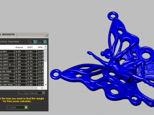ballet pendant 3D Model