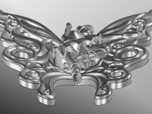 ballet pendant 3D Model
