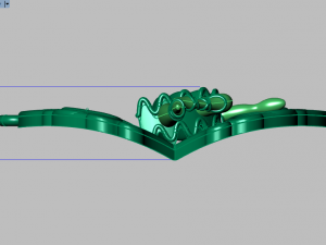 ballet pendant 3D Model