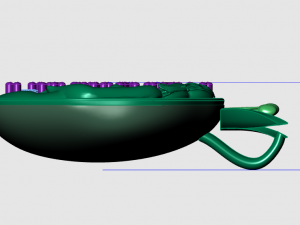 pomegranate pendant 3D Model