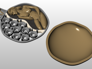 pomegranate pendant 3D Model