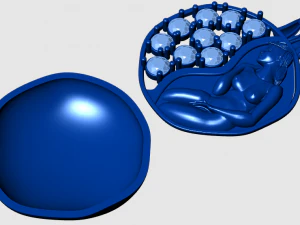 pomegranate pendant 3D Model