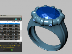 classic ring Modelo 3D