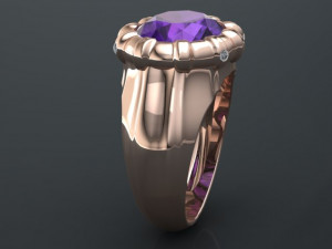 classic ring Modelo 3D