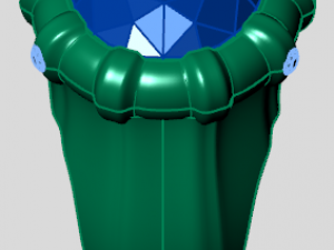 classic ring Modelo 3D