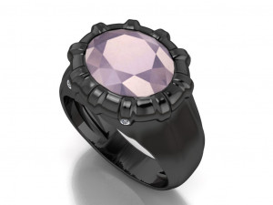 classic ring Modelo 3D