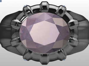 classic ring Modelo 3D