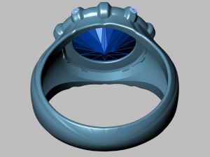 classic ring Modelo 3D
