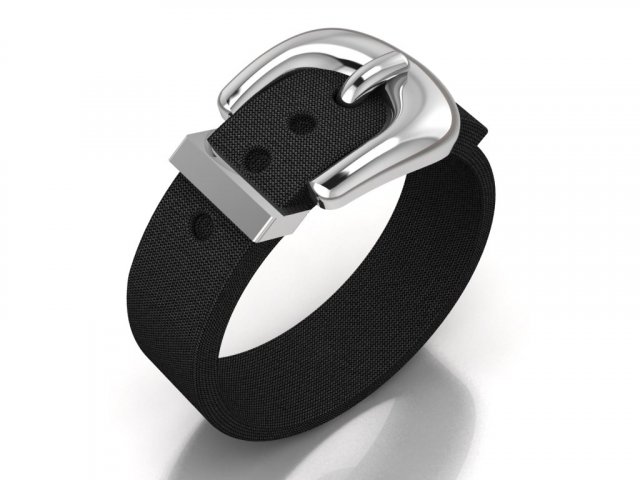 belt ring 3D मॉडल .c4d .max .obj .3ds .fbx .stl .blend 
