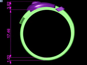 belt ring 3D Model