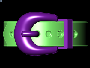 belt ring 3D मॉडल