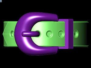 belt ring 3D Model