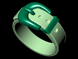 belt ring 3D मॉडल