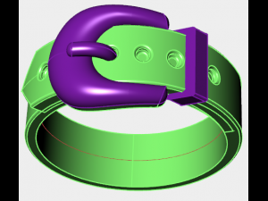 belt ring 3D मॉडल