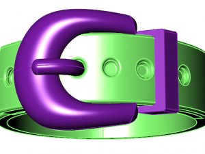 belt ring 3D मॉडल