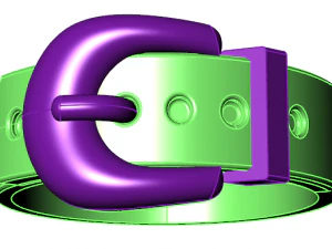 belt ring 3D Model