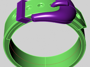 belt ring 3D मॉडल