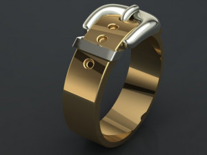 belt ring 3D मॉडल