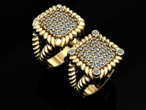 women ring Model 3D