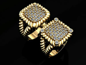 women ring 3D Model