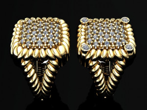 women ring Model 3D