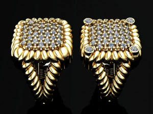 women ring 3D Model