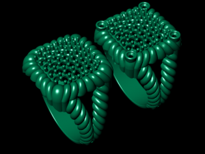 women ring Model 3D
