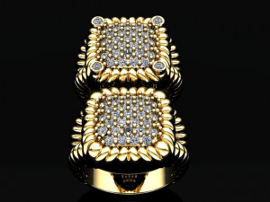 women ring Model 3D