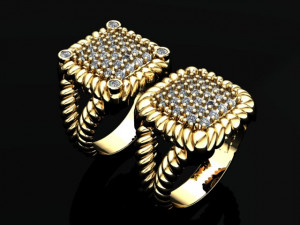 women ring Model 3D