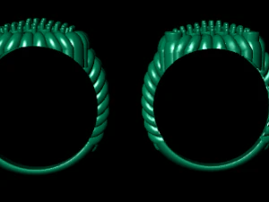 women ring 3D Model