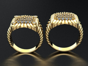 women ring Model 3D