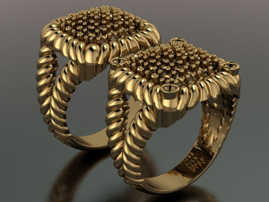 women ring Model 3D
