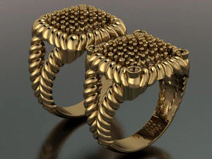 women ring 3D Model