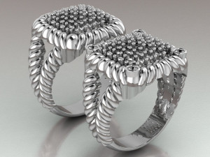 women ring Model 3D