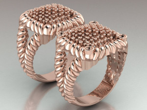 women ring Model 3D