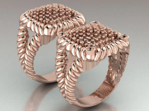 women ring 3D Model