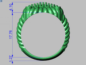 women ring 3D Model