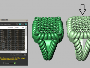 women ring Model 3D