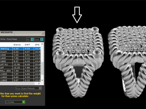 women ring Model 3D