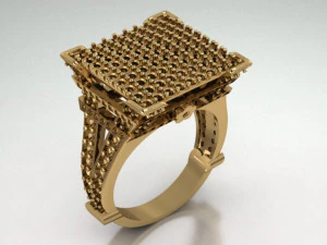eiffel tower ring 3D Model