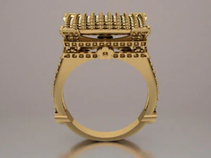 eiffel tower ring 3D Model