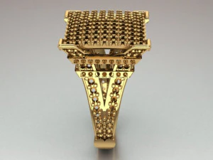 eiffel tower ring 3D Model