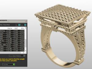 eiffel tower ring 3D Model