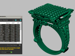 eiffel tower ring 3D Model