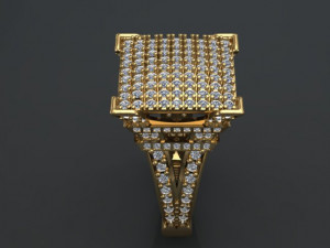 eiffel tower ring Modelo 3D